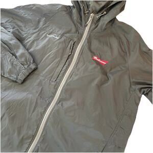 Eddie Bauer x Budweiser Black Packable Windbreaker Jacket Full Zip EB500 Sz XL